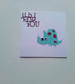  Birthday card. Dinosaur Birthday card. Dinosaur card. 204.  - Image 7