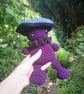 Amigurumi Crochet Mushroom Sprite "Deadly Nightshade" 