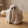 White Ghost Ornament - Spooky Halloween Decoration