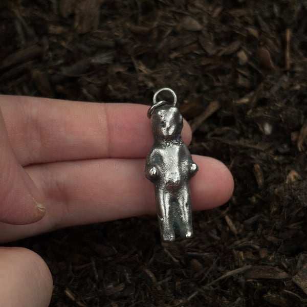 Frozen Charlotte pendant 