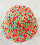 CROCHET PATTERN PDF Clown Ombre Bucket Hat - Image 5