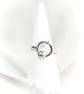 Silver ring with orbiting pebbles - Image 1