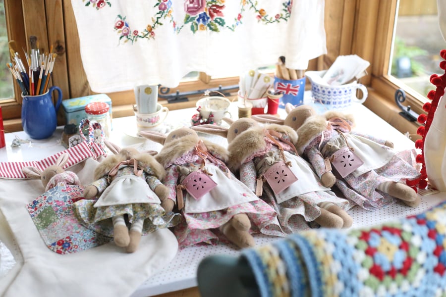 Heirloom Bunny - Reserved listing for Shelley