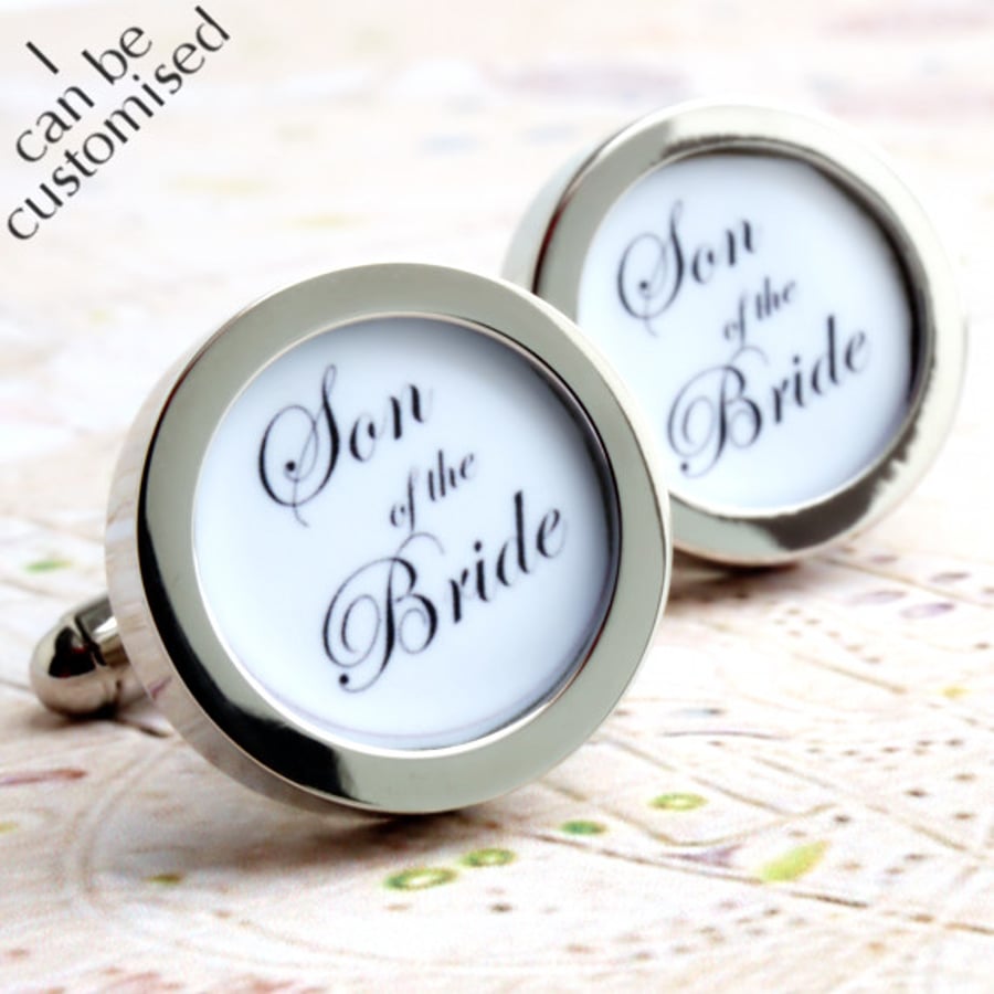 Son of the Bride Cufflinks 