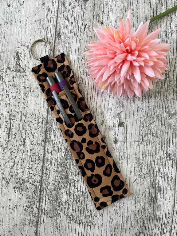Leopard Print Lanyard Pen Holder Teacher Pen Holder Nurse Pen Holder Hands Free 
