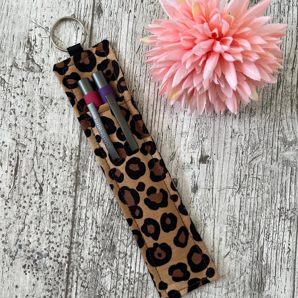 Leopard Print Lanyard Pen Holder Teacher Pen Holder Nurse Pen Holder Hands Free 
