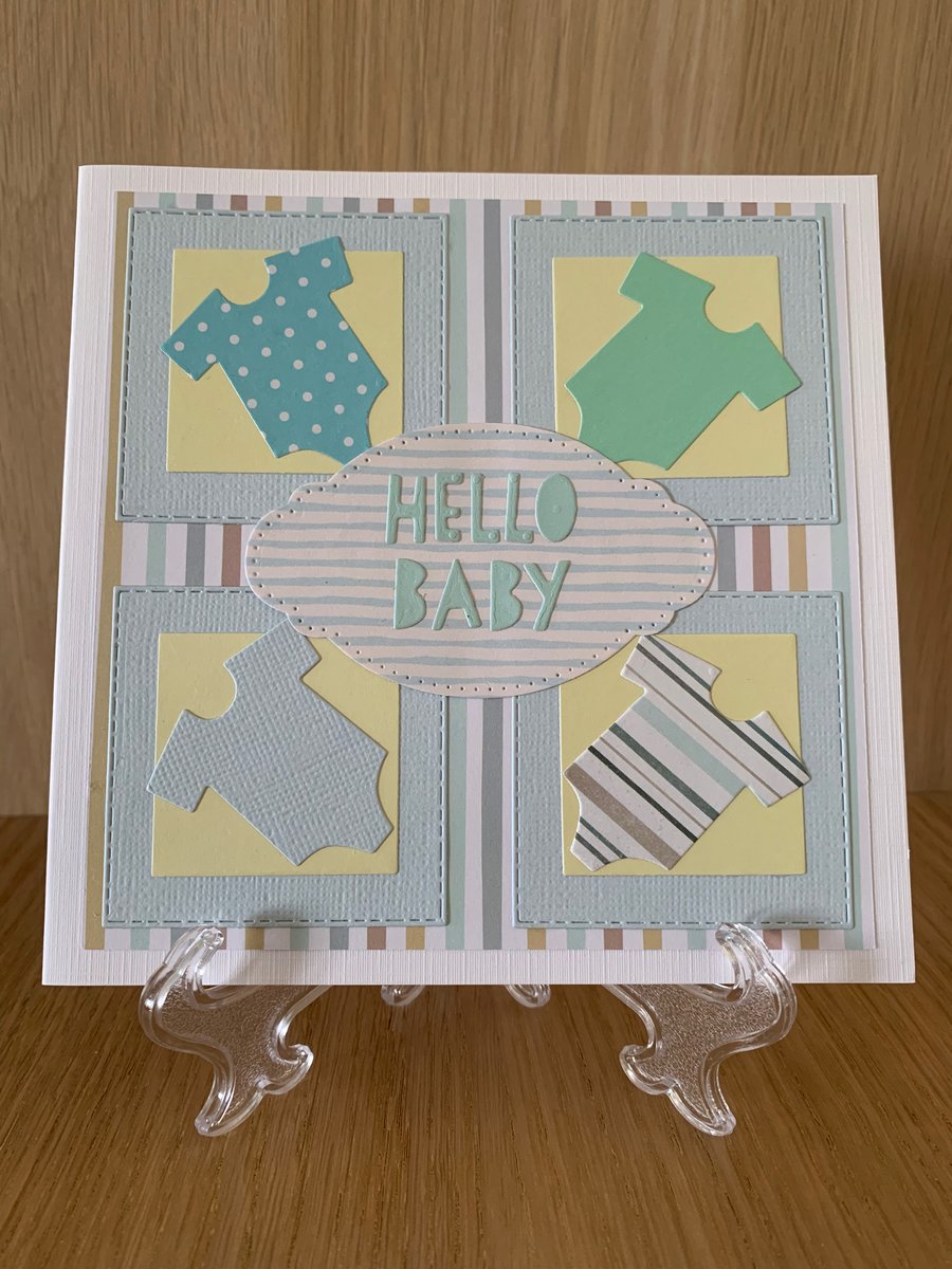 Handmade New Baby Card
