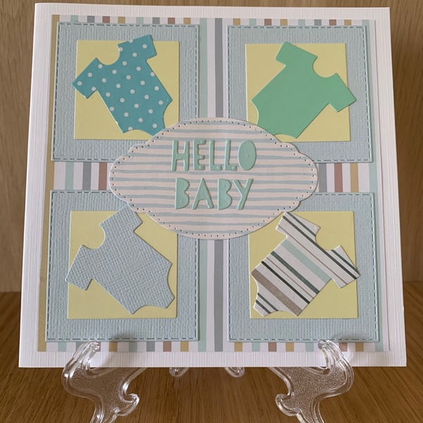 Handmade New Baby Card