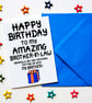 Funny Brother In Law Birthday Card For Brother's Husband  - Image 3