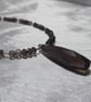 Sterling Silver and Smoky Quartz Necklace - Summer Seconds - Image 4