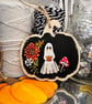 Autumn Ghost- Hand-painted hanging decoration - Image 1