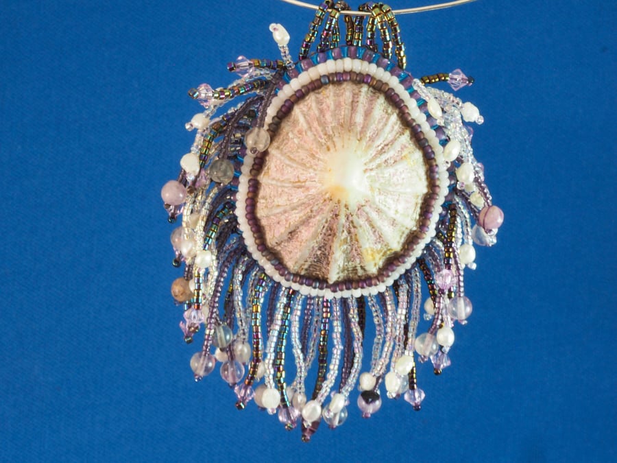 Purple Limpet Locket