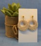 Botanical Hoop Statement Earrings - Image 5