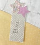 Custom Stars Bookmark - Custom with Name - - Image 6