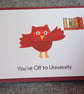 A6 You're Off to University Greeting Card - Image 2