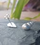 Nutmeg Shell stud Earrings  - Image 4
