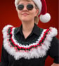 Christmas Elf Fairy Pixie Festive Capelet Collar