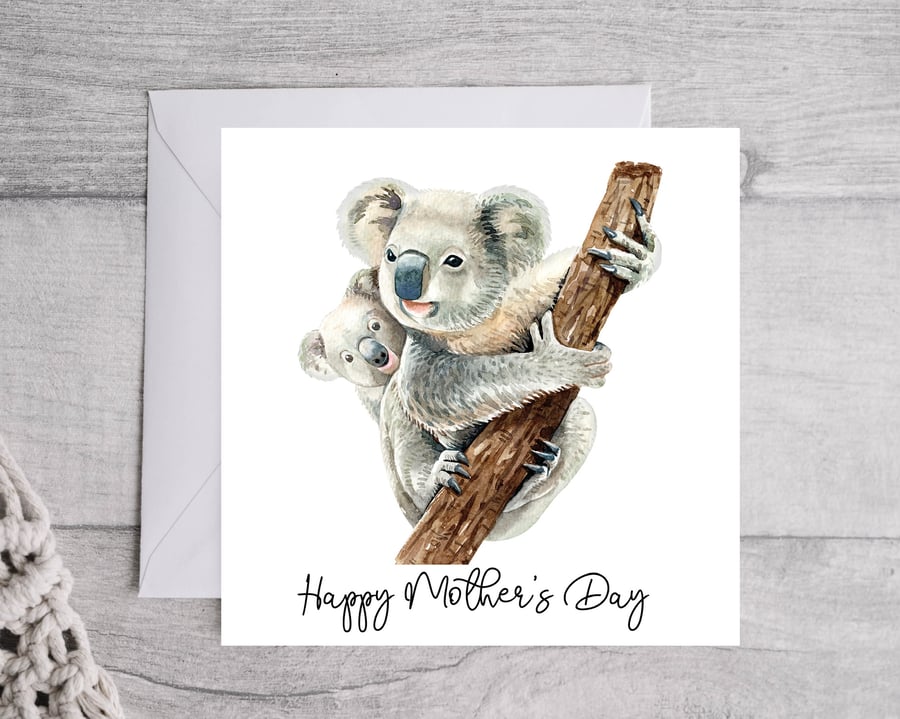 Koala Happy Mother’s Day Card