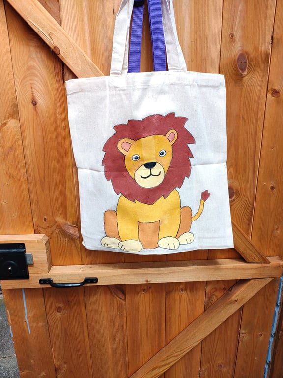 Hand painted tote bags 