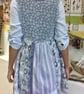 Kokopelli smock shirt dress with silk painted panel - Image 4