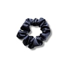 Midnight Blue Mulberry Silk Scrunchie - Regular