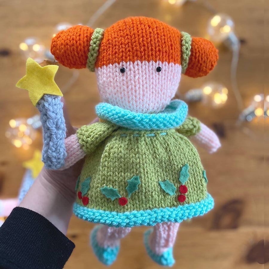 Winter Fairy and Christmas Angel Knitting Patterns