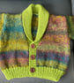 Chunky Hand Knitted Cardigan (Chest 30”) - Image 1