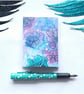 FLORAL MINI CARD pack, Thank you cards, 10 Pack. Watercolour flower note cards - Image 3