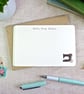 Set of 6 Floral Sewing Machine Notecards  - Image 6
