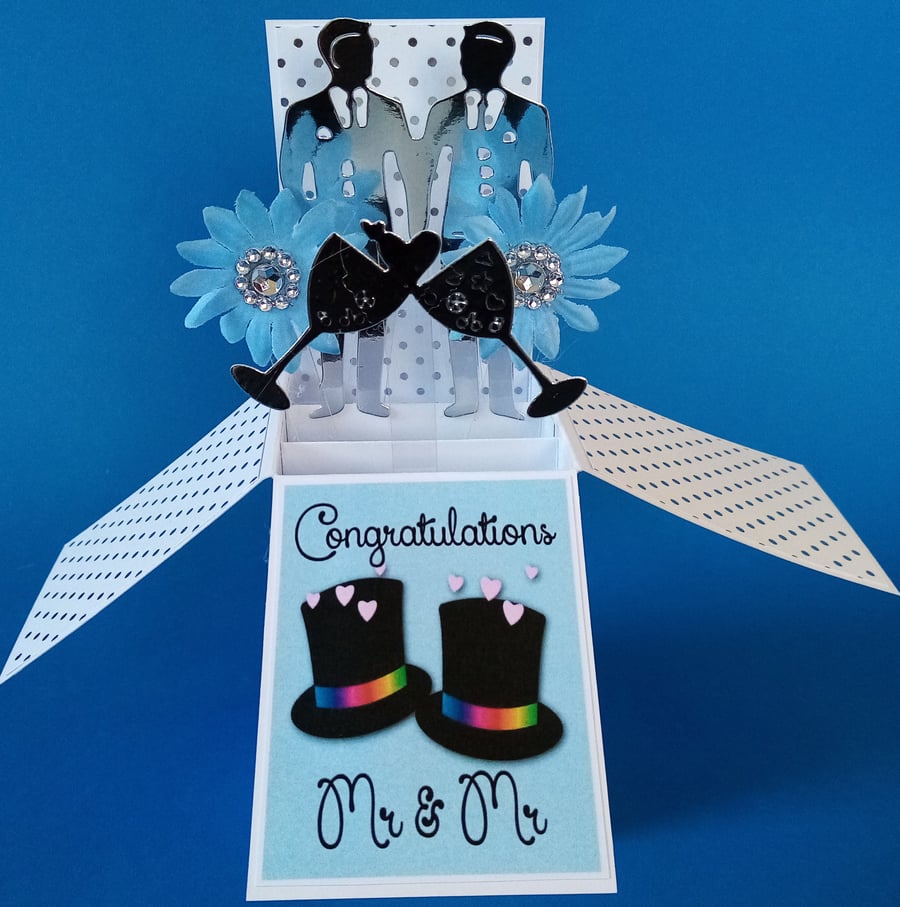 Mr and Mr Wedding Card 