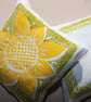 Handprinted Sunflower Lavender Bag - Image 5