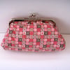 Pink Clutch Bag / Make up Purse
