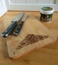 Pyrography Celtic knotwork wooden serving or chopping board - Image 3