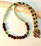 Tiger's Eye And Green Aventurine Necklace - Handmade In Devon - Image 4