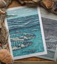 Fin to Fin - giclee print A3