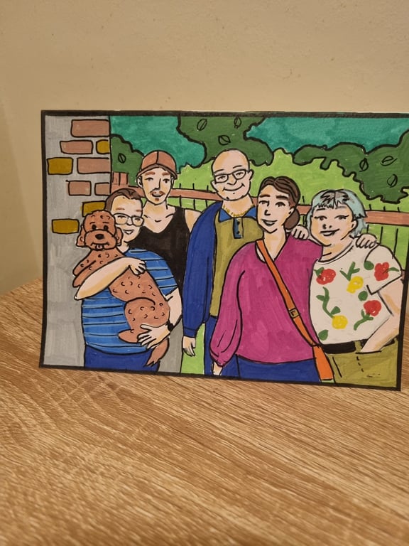 Personalised greetings card