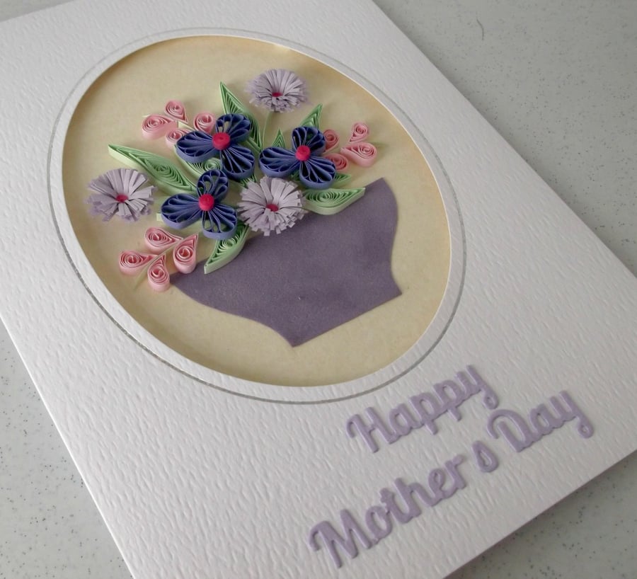 Handmade Mother's day card - Folksy