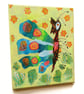 Abstract Butterfly Painting Surreal Insect Entomological Artwork 10 x 12" Canvas - Image 2