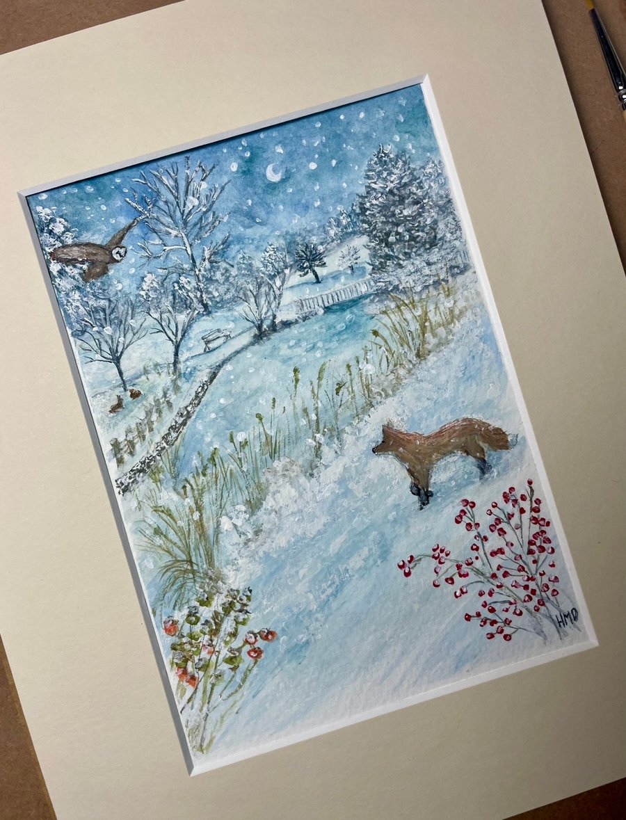 Original Watercolour Painting - Still Waters