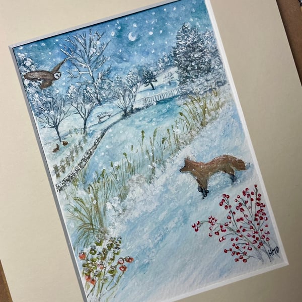 Original Watercolour Painting - Still Waters