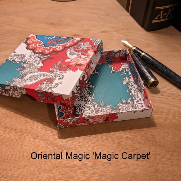 Two ultra-thin gift boxes - Oriental Magic  'Magic Carpet' and 'Gold Shield'