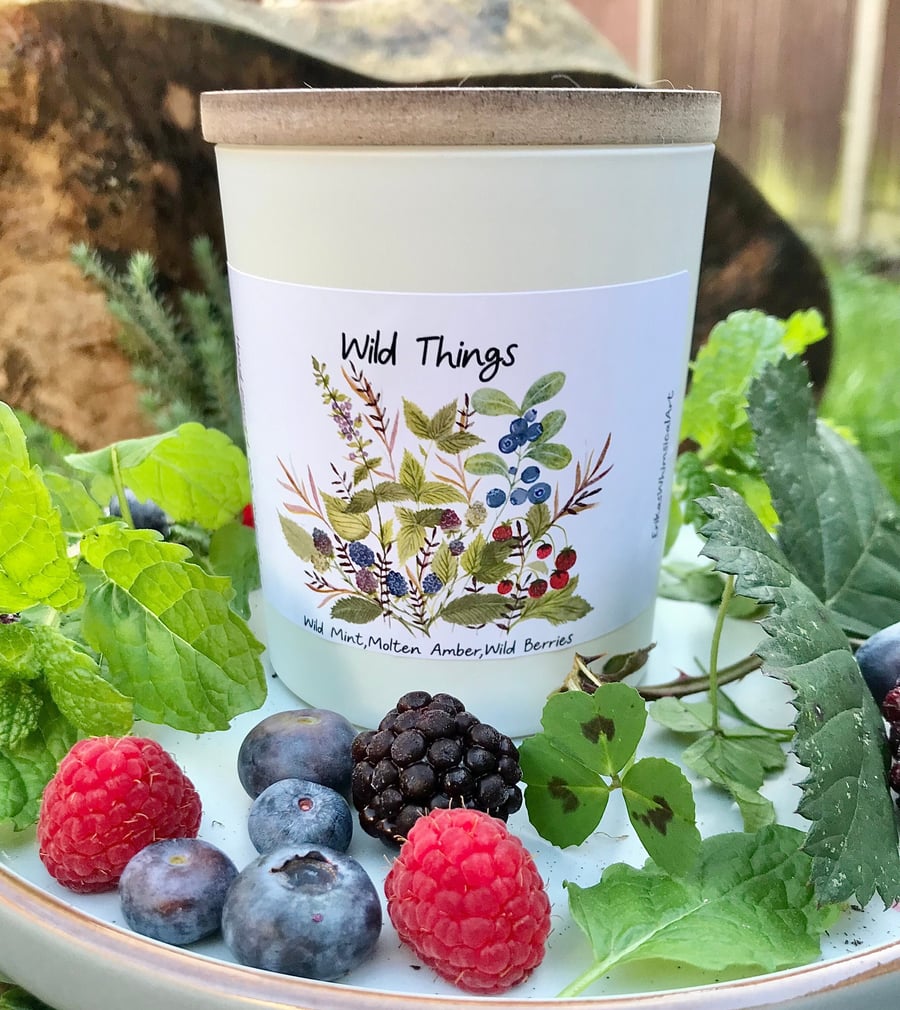 Wild Things Scented Candle, Beautiful Scented Candles,Scented candles