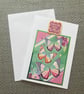Butterfly thank you card