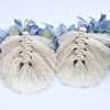 Bold Statement Macrame Feather Earrings