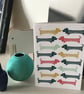 'Little Sausage Dog' multi pack cards - Image 2