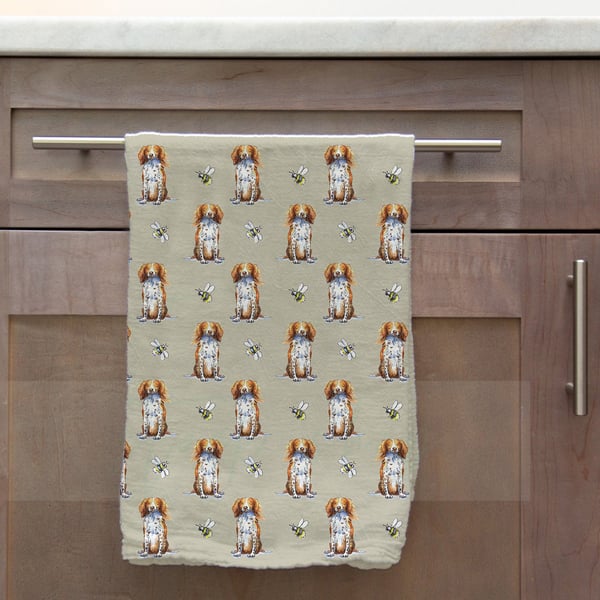 Sprocker & Bee Tea Towel