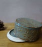 Tactical flowery lidded pot, trinket box  - Image 3