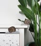 Snail ornament, wildlife art, decoration for shelf or windowsill. - Image 2