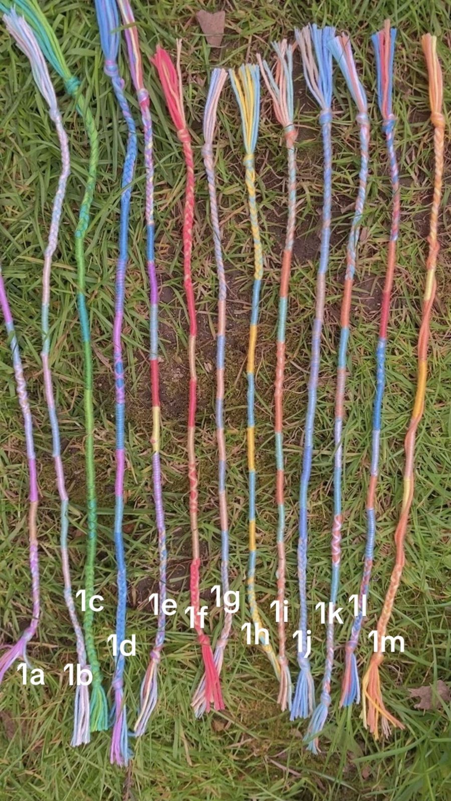 Friendship bracelets 