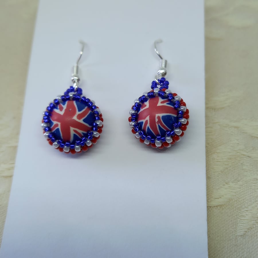 Union Jack Earrings